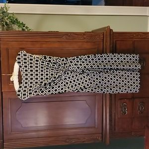 Ralph Lauren Black and White Dress - 8